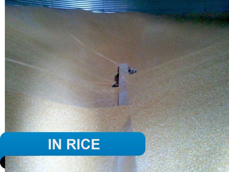 Safely unload a grain bin