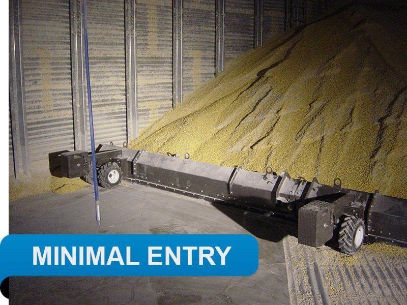Designed to be fully submersed in grain