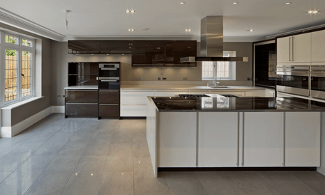 Floor and wall tiling