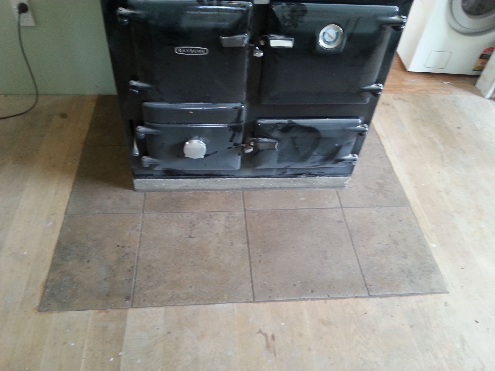 Tiling the floor