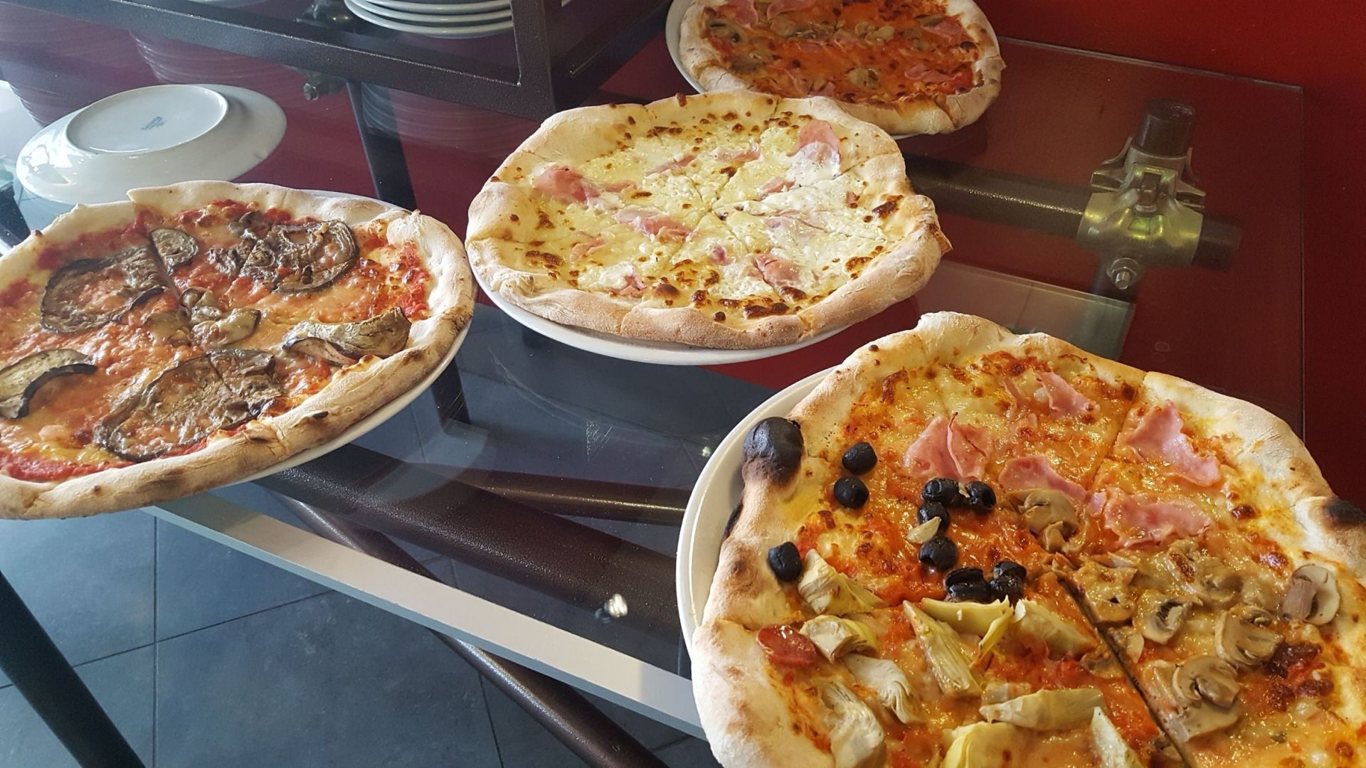 Pizze da condividere in gruppo