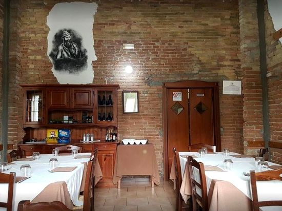 Sala della pizzeria