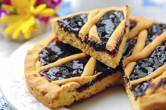 Crostata con marmellata