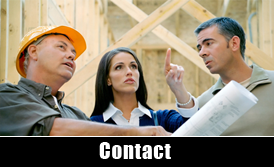 Contractor Talking to Couple - General Contractors Contractor Talking to Couple - General Contractors
