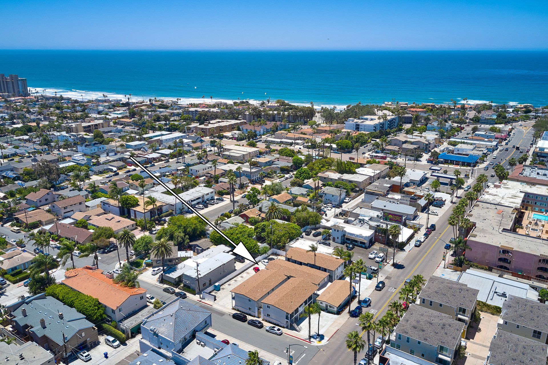 Ariel View of Neighborhood