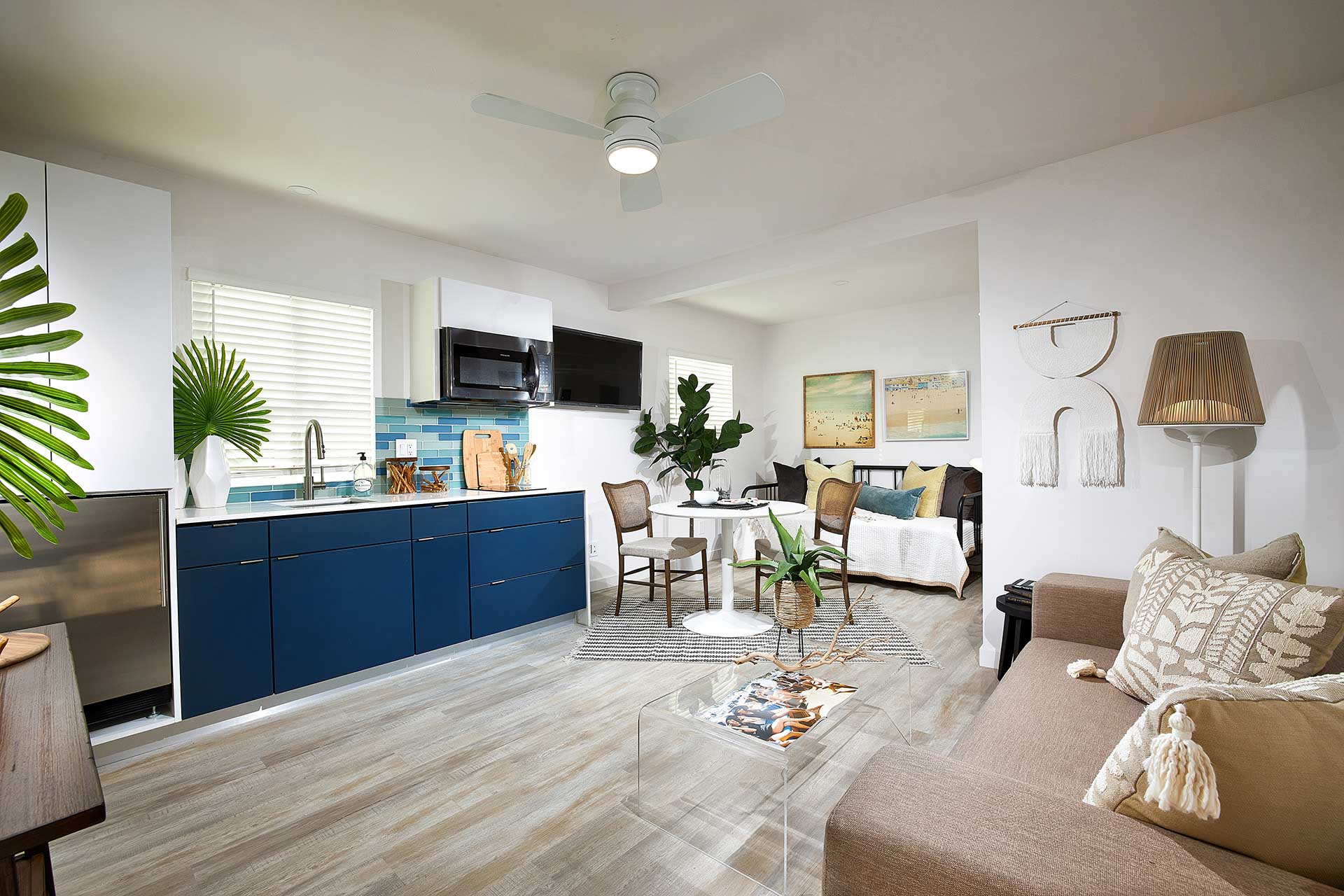 Living and Kitchen Area | The Cove PB