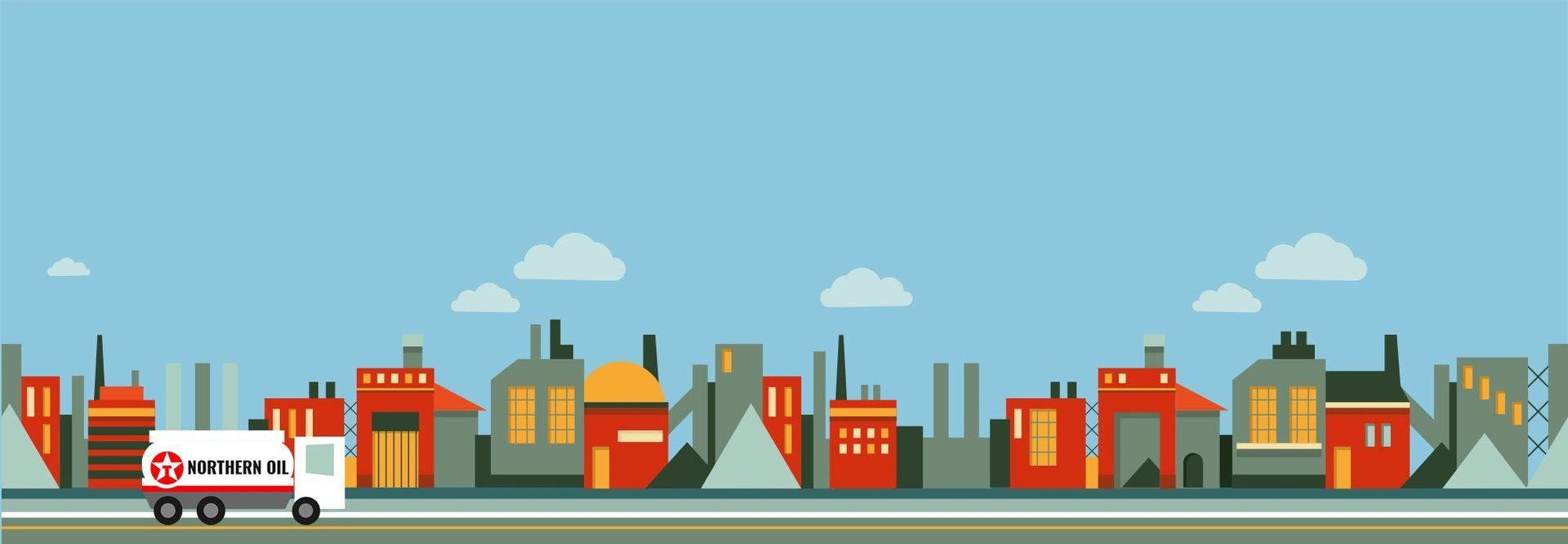 cartoon town