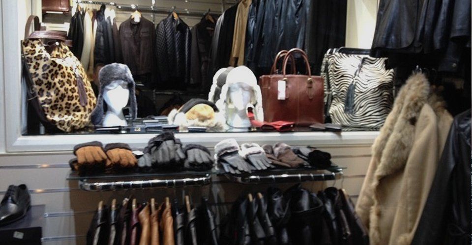 Leather clothes shop