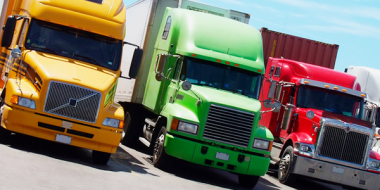 Parked trucks - Truck & Trailer Repair in Union City, CA