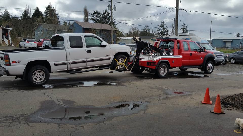 Towing work — Wrecker service in Astoria, OR