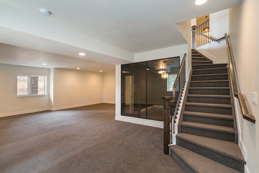 Modern Basement Design — Pasadena, MD — Elohim Construction LLC