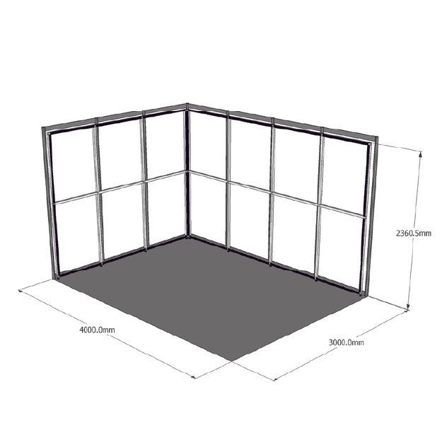 4x3 easy shell scheme frame