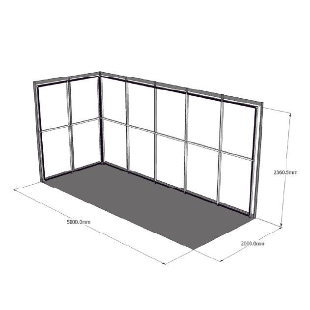 5x2 easy shell scheme frame