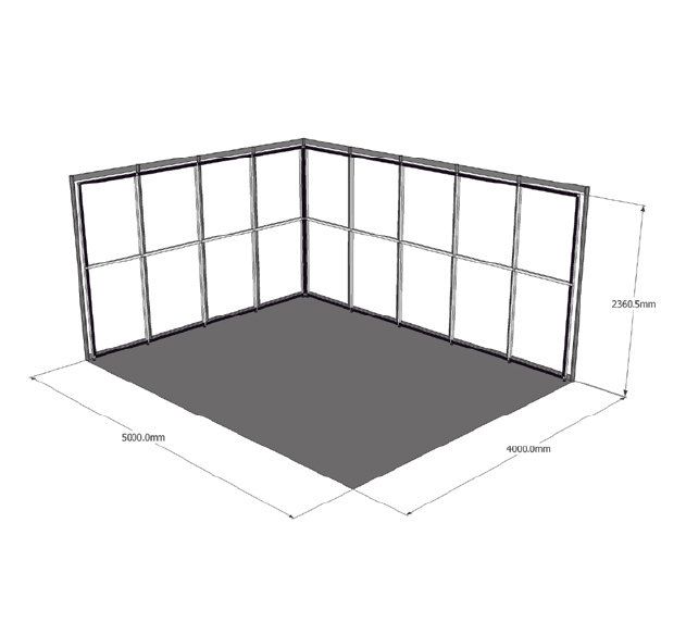 5x4 easy shell scheme frame