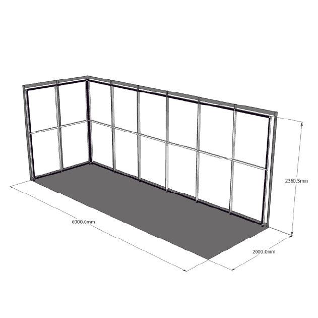6x2 easy shell scheme frame