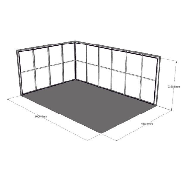 6x4 easy shell scheme frame