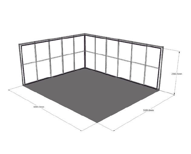 6x5 easy shell scheme frame