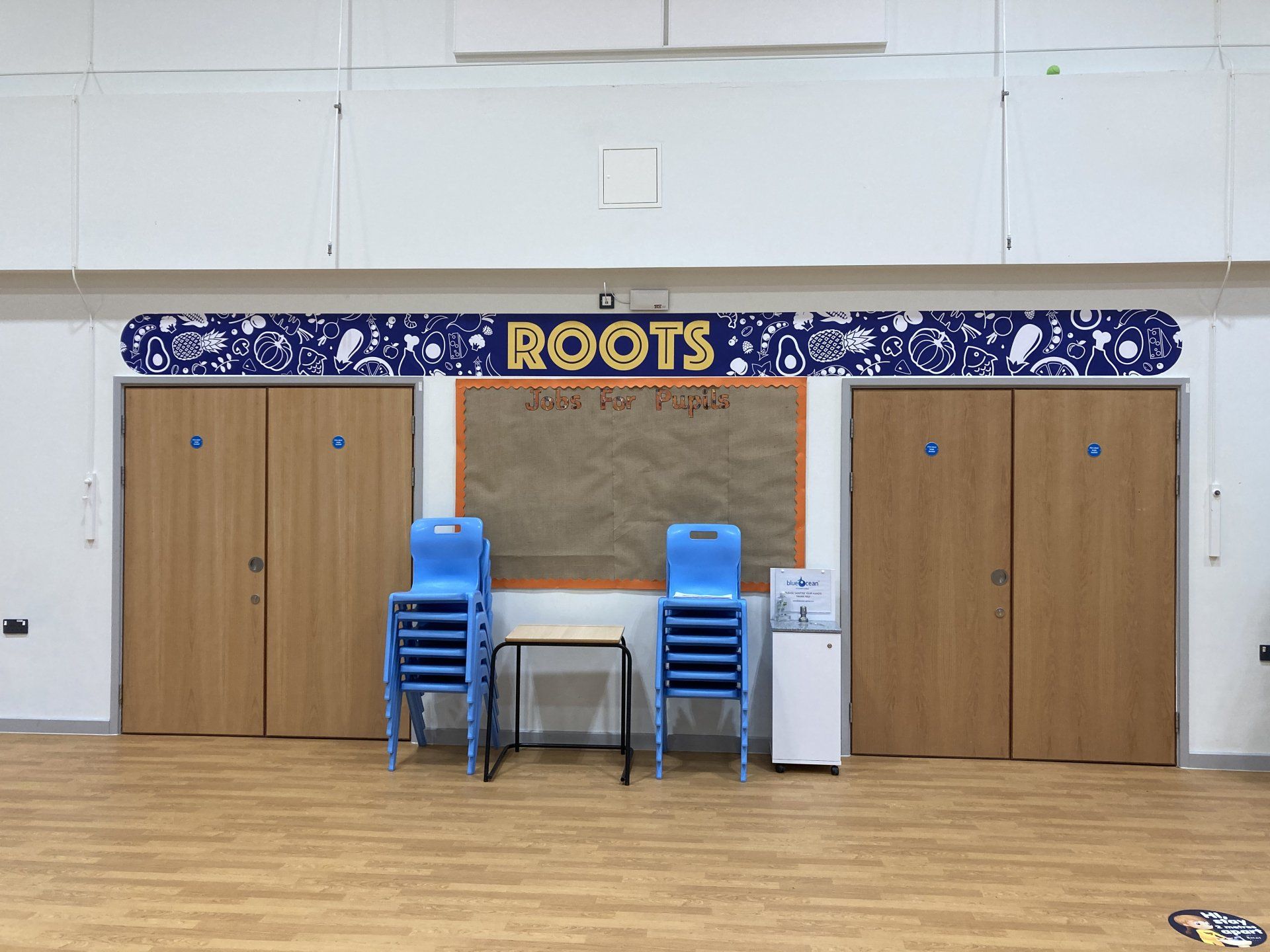 Cafe school wall graphics