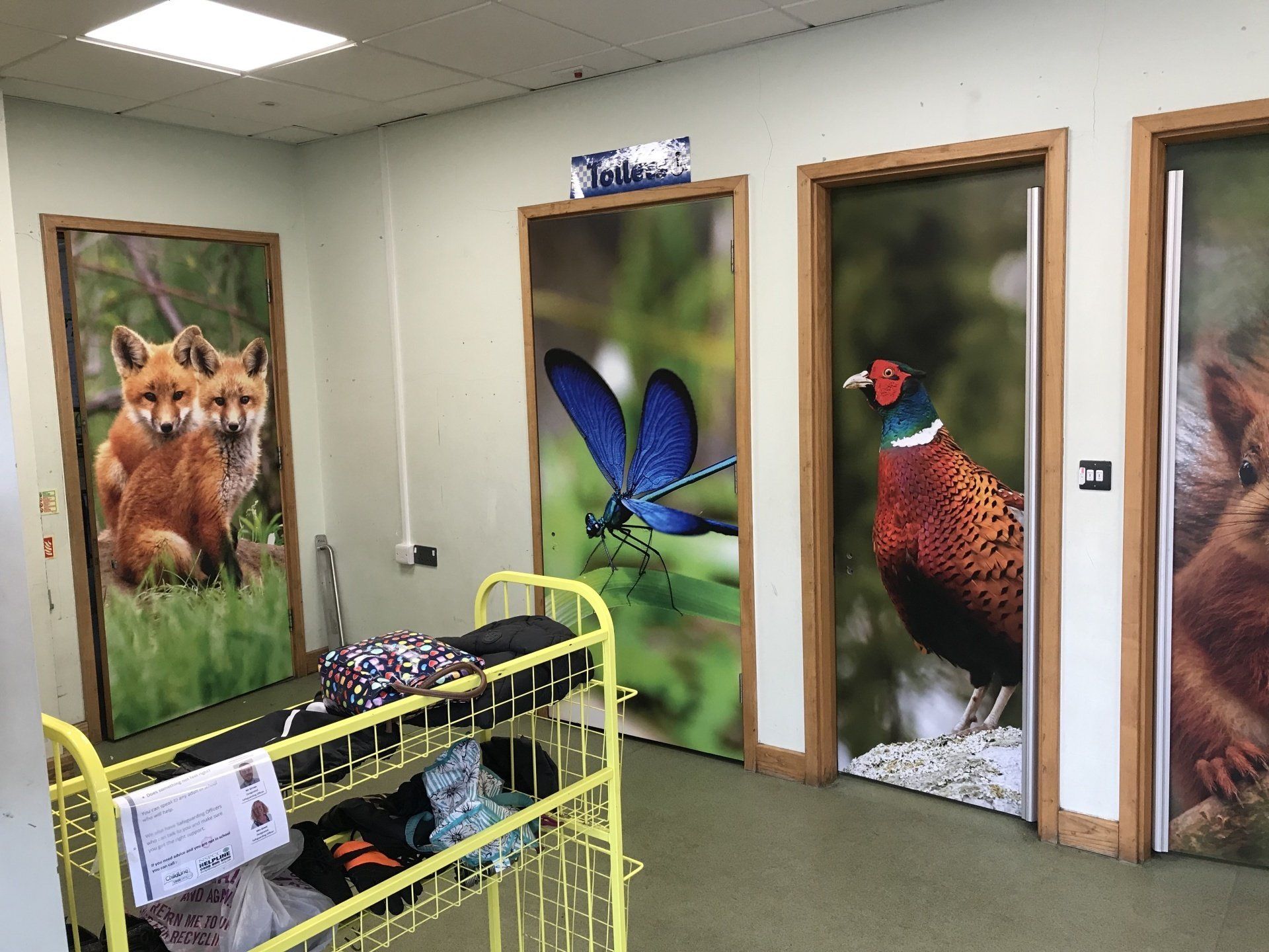 door vinyl
