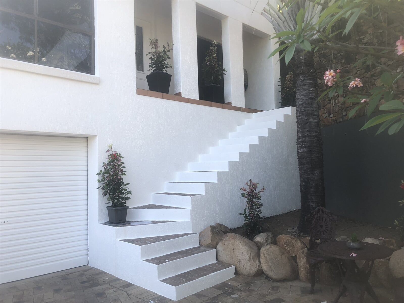 White Painted Stairwell