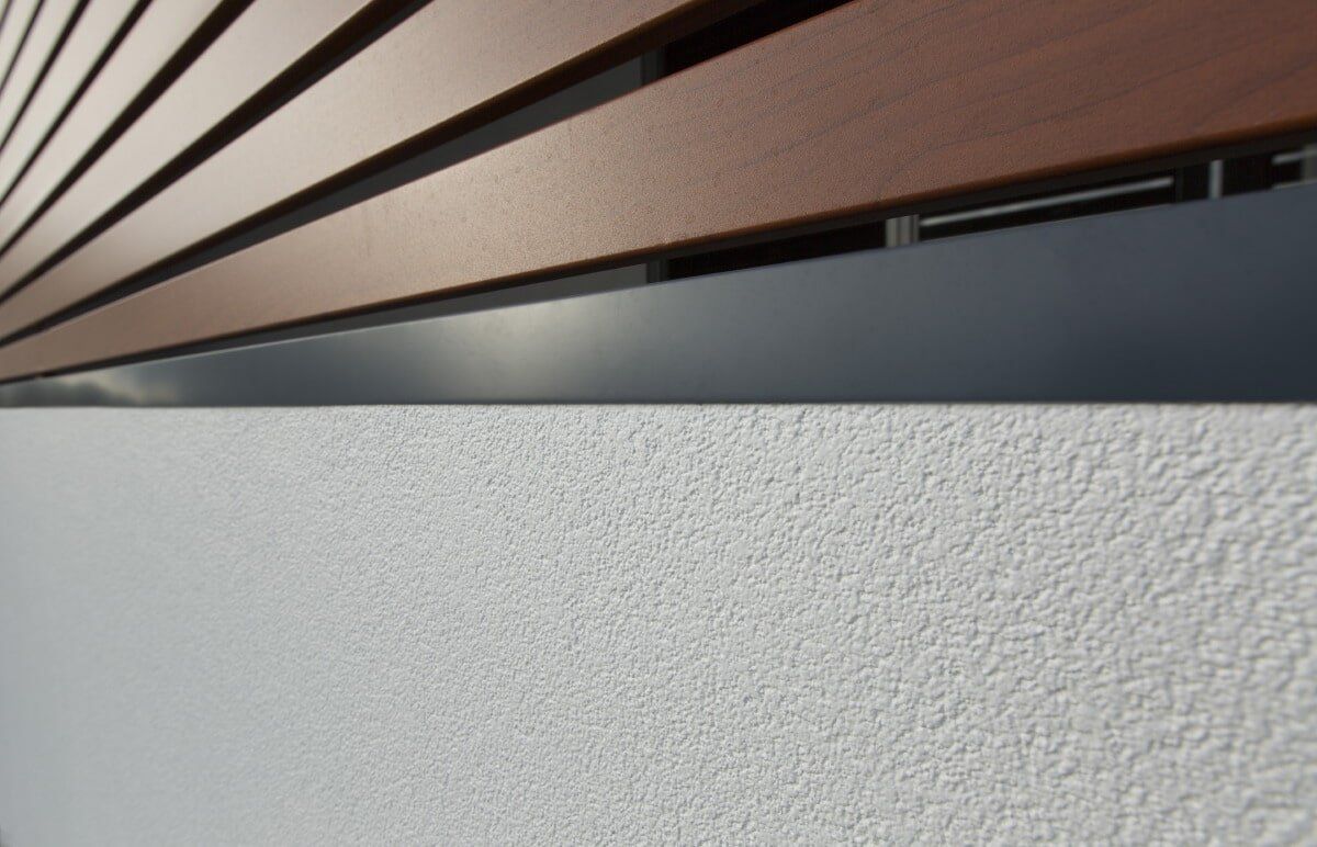 Texture coated white wall