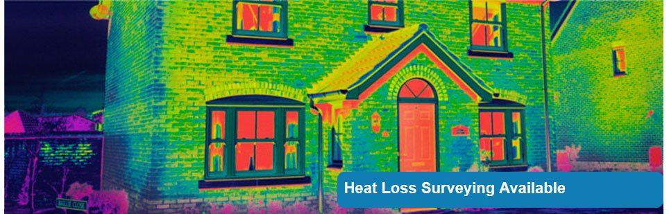 Heat loss surveying available, call Leak Finder pipe detection