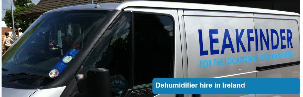 For water leaks in Omah call Leak Finder Leak Finder van
