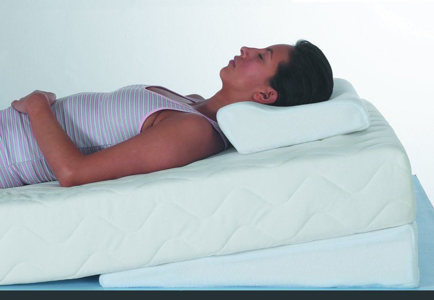 Mattress Tilter in use
