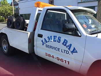 James Bay Service truck