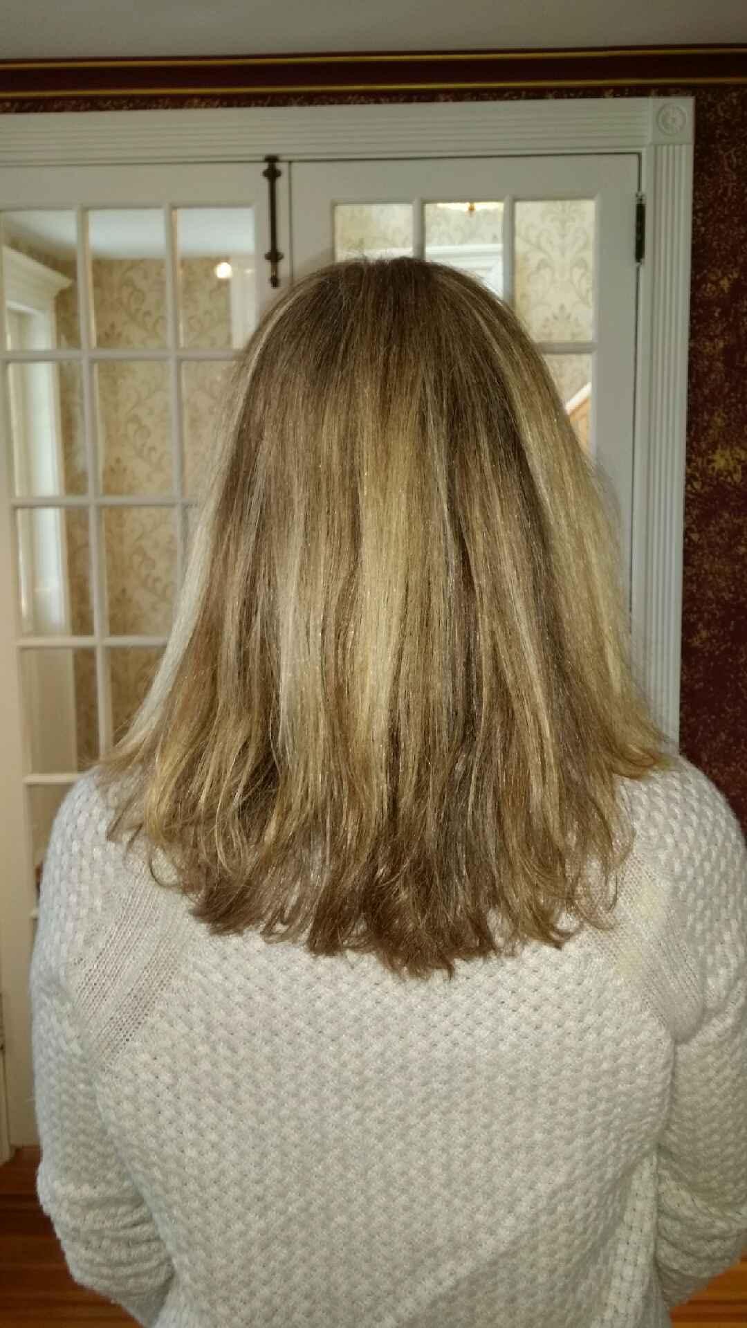Before Keratin Smoothing Treatment