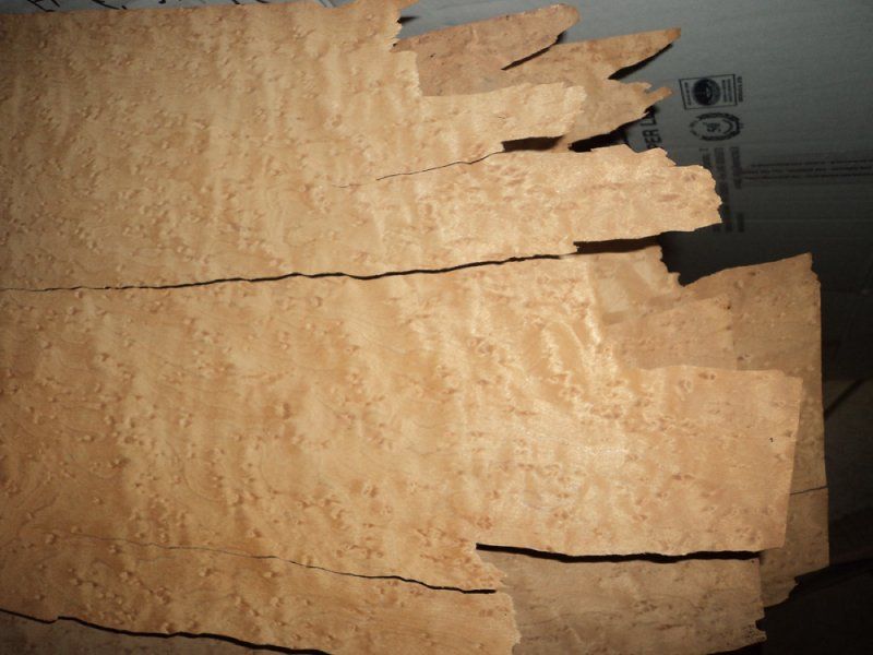Listelli di parquet non ancora lavorati