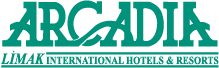 The logo for arcadia limak international hotels and resorts