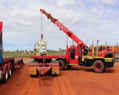 20 Tonne Franna — Crane Hire in Alice Spring, NT