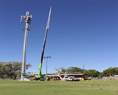 35 Tonne Liebherr Crane — Crane Hire in Alice Spring, NT
