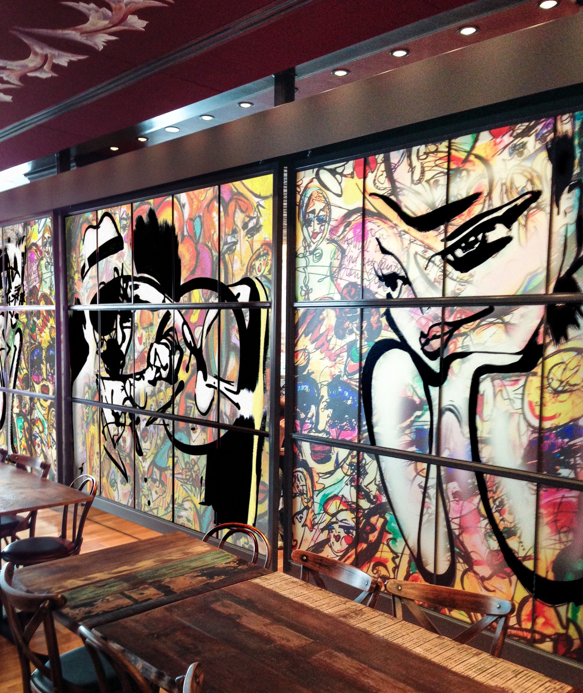 Glass Surfaces/Partition graphics