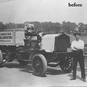 Photo Restoration - before