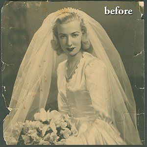Photo Restoration - before