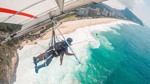 paragliding rio de janeiro brazil incredible beaches