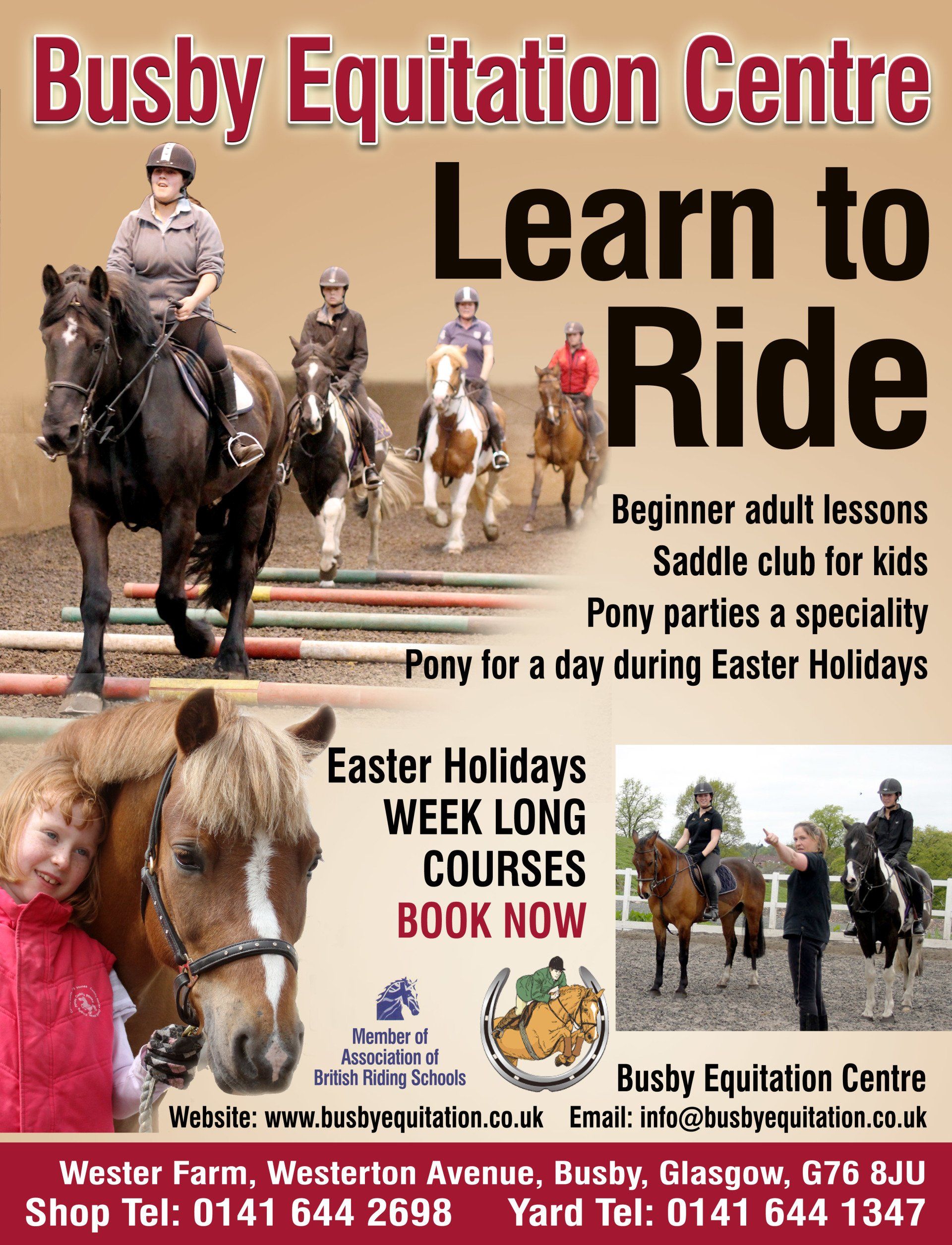 Meet the team at Busy Equitation Centre