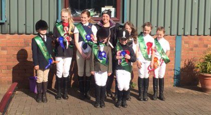 Horse riding winners