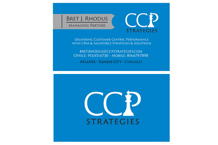 CCP Strategies Business Cards design