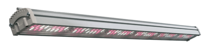 The LED lighting is very efficient in terms of energy and power usage. It also has a long life span in a hydroponic indoor growing system