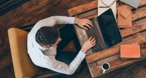 Man on Laptop