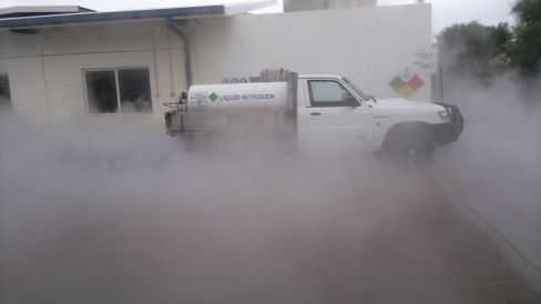 Manager contacts a pipe fitting business in Newcastle