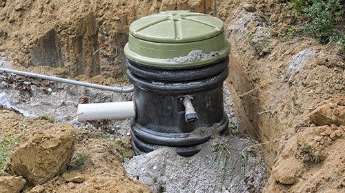 Water line for septic systems in Batavia, NY