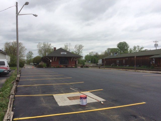 Asphalt parking lot installation in Batavia, NY