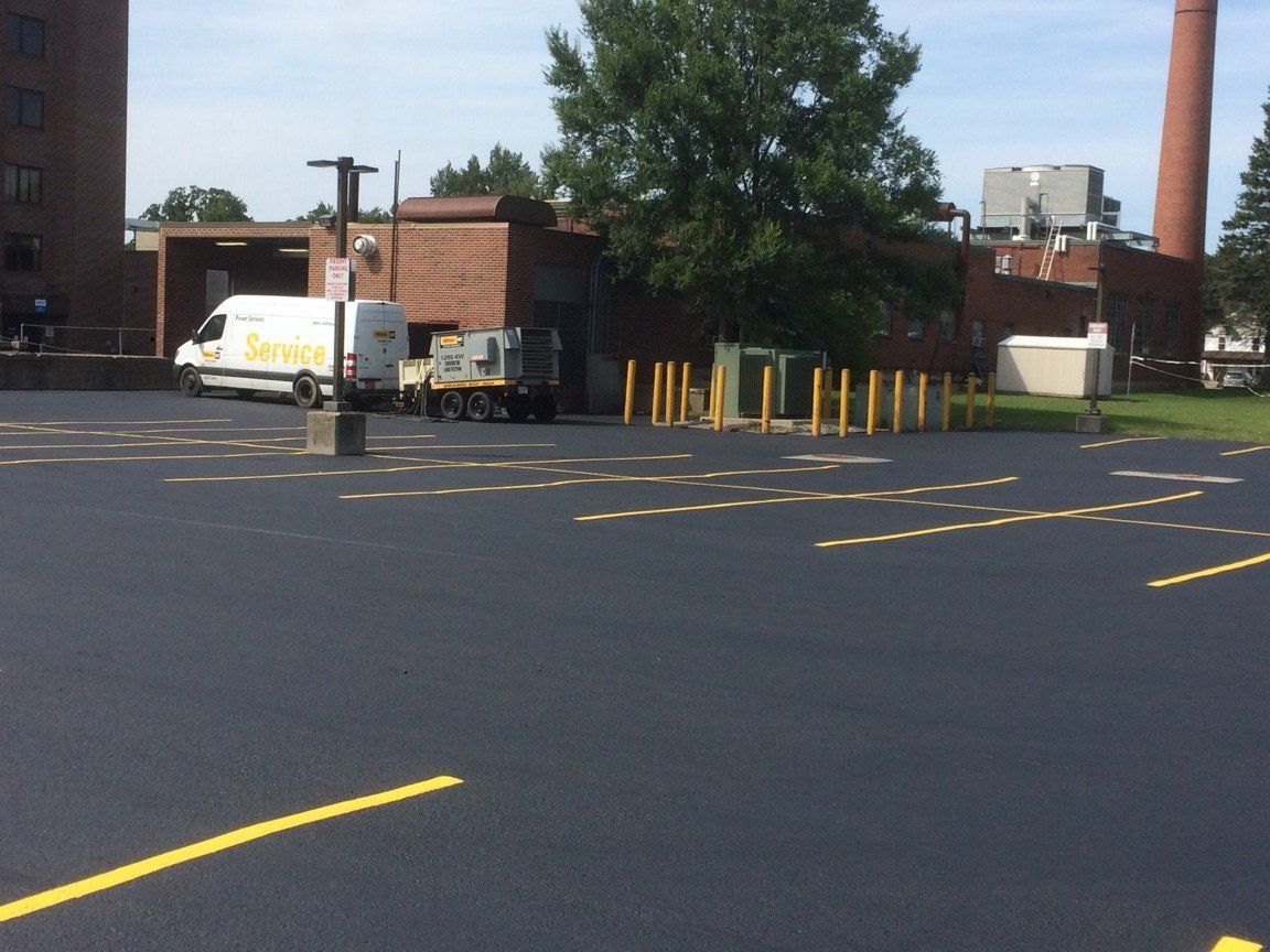 Professional parking lot sealing in Batavia, NY