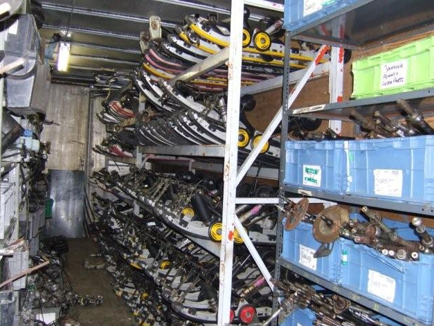used skidoo and yamaha sled parts used sled parts