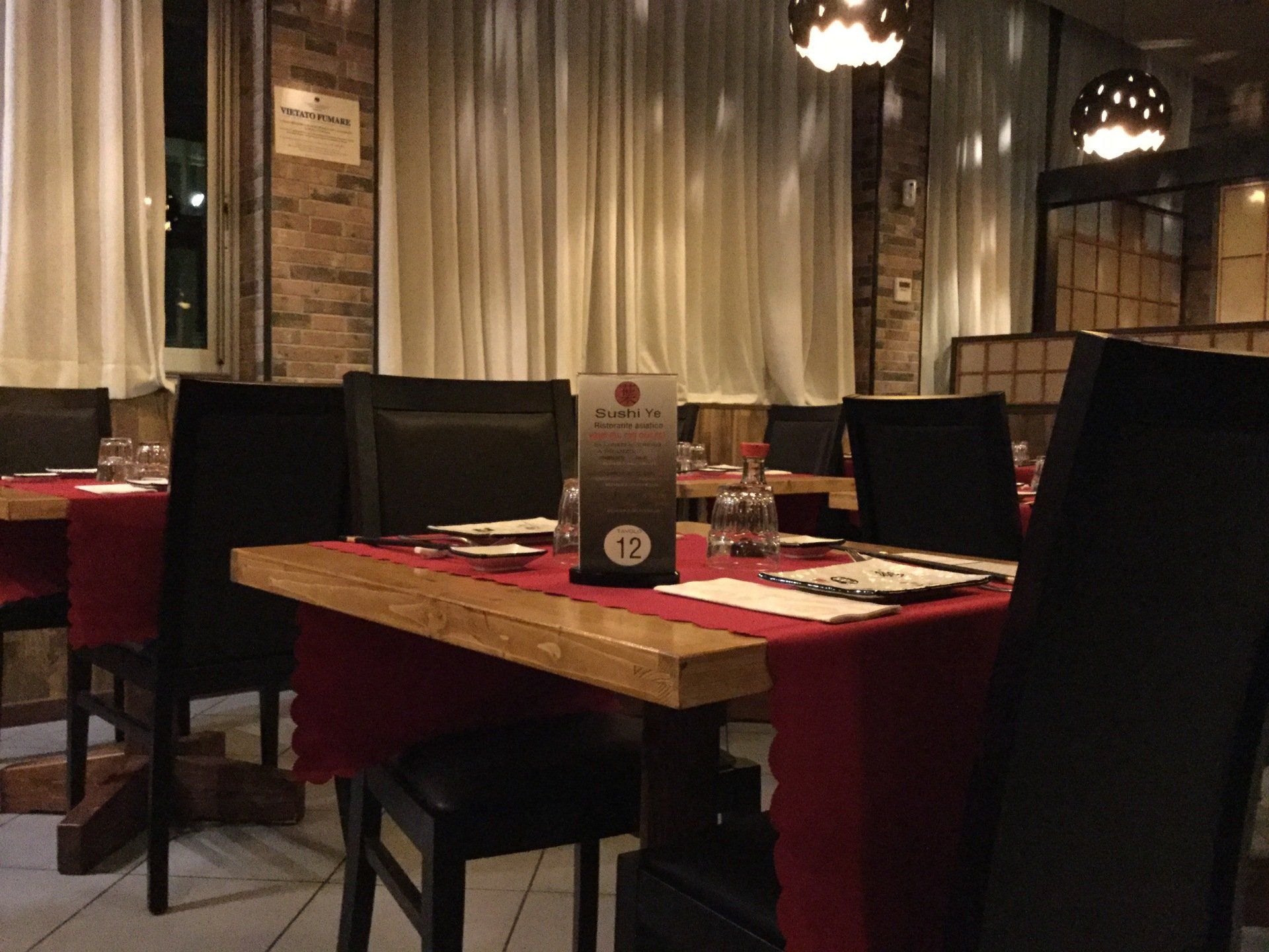 Tavolo in un ristorante