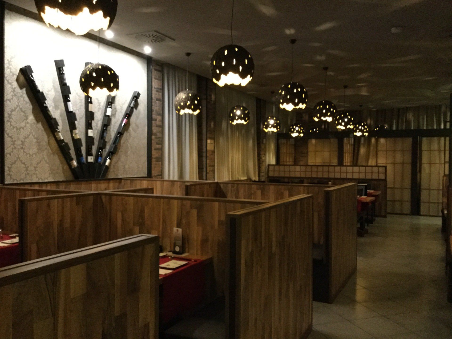 Locale interno di un ristorante